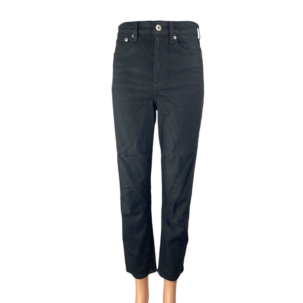 rag & bone Black High-Rise Skinny Jeans